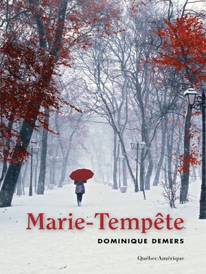 cover image of Marie-Tempête